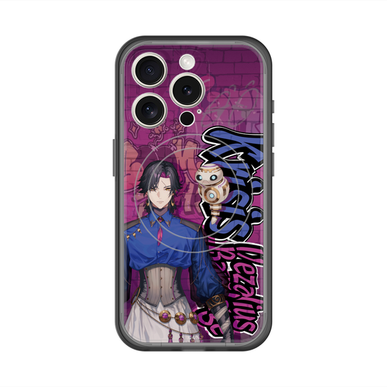 スリムプロテクションプレミアムケース with MagSafe［ NIJISANJI EN - Vezalius Bandage - ストリート ］