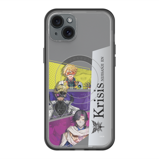 スリムプロテクションプレミアムケース with MagSafe［ NIJISANJI EN - Krisis - 集合 ］