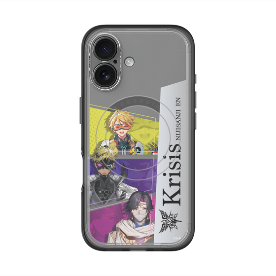 スリムプロテクションプレミアムケース with MagSafe［ NIJISANJI EN - Krisis - 集合 ］