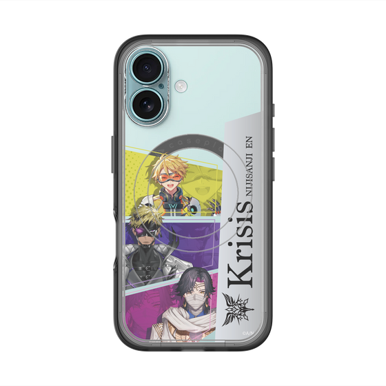 スリムプロテクションプレミアムケース with MagSafe［ NIJISANJI EN - Krisis - 集合 ］