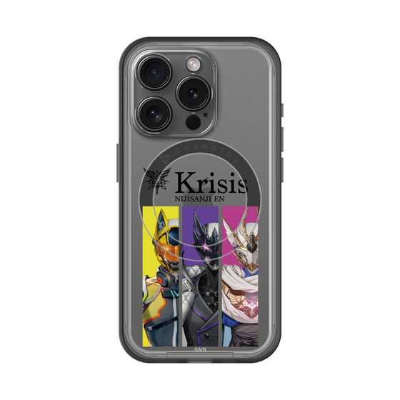 スリムプロテクションプレミアムケース with MagSafe［ NIJISANJI EN - Krisis - カットイン ］