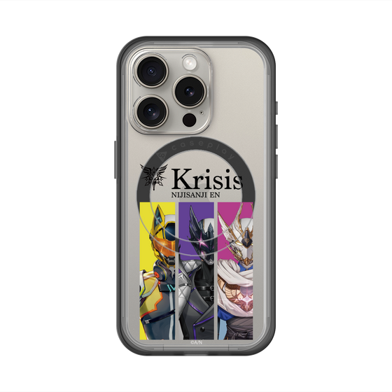 スリムプロテクションプレミアムケース with MagSafe［ NIJISANJI EN - Krisis - カットイン ］