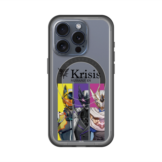 スリムプロテクションプレミアムケース with MagSafe［ NIJISANJI EN - Krisis - カットイン ］
