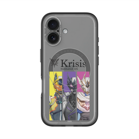 スリムプロテクションプレミアムケース with MagSafe［ NIJISANJI EN - Krisis - カットイン ］