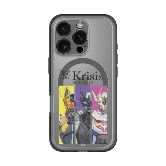 スリムプロテクションプレミアムケース with MagSafe［ NIJISANJI EN - Krisis - カットイン ］