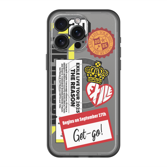 スリムプロテクションプレミアムケース with MagSafe［ EXILE LIVE TOUR 2025 "THE REASON" - ステッカー ］