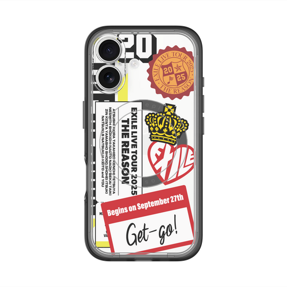 スリムプロテクションプレミアムケース with MagSafe［ EXILE LIVE TOUR 2025 "THE REASON" - ステッカー ］