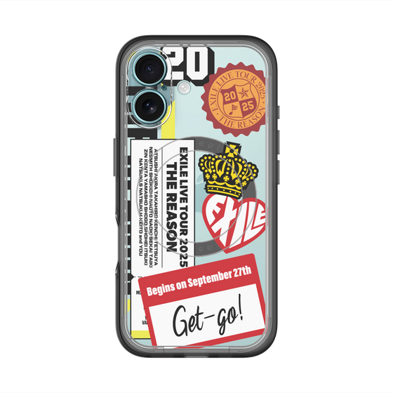 スリムプロテクションプレミアムケース with MagSafe［ EXILE LIVE TOUR 2025 "THE REASON" - ステッカー ］