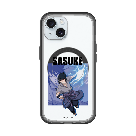スリムプロテクションプレミアムケース with MagSafe［ NARUTO -ナルト- 疾風伝 - うちはサスケ ］