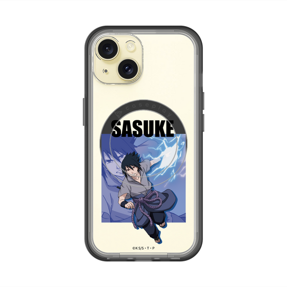スリムプロテクションプレミアムケース with MagSafe［ NARUTO -ナルト- 疾風伝 - うちはサスケ ］