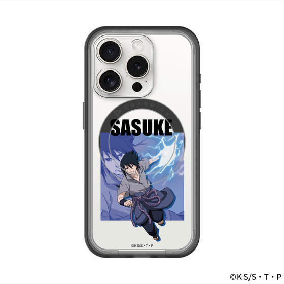スリムプロテクションプレミアムケース with MagSafe［ NARUTO-ナルト- 疾風伝 - うちはサスケ ］