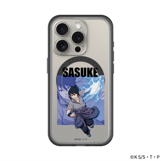 スリムプロテクションプレミアムケース with MagSafe［ NARUTO -ナルト- 疾風伝 - うちはサスケ ］