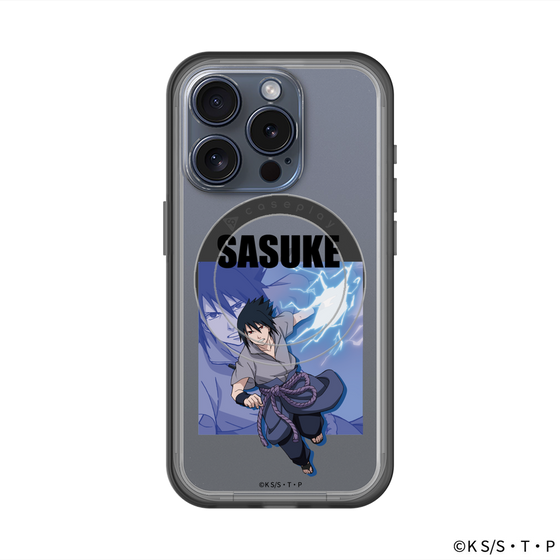 スリムプロテクションプレミアムケース with MagSafe［ NARUTO -ナルト- 疾風伝 - うちはサスケ ］