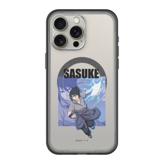スリムプロテクションプレミアムケース with MagSafe［ NARUTO -ナルト- 疾風伝 - うちはサスケ ］