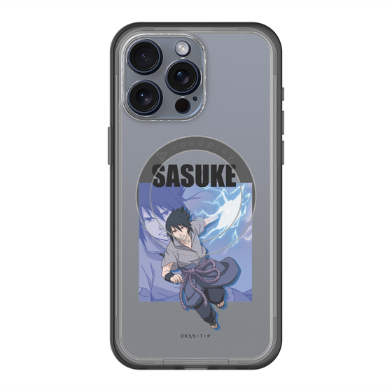 スリムプロテクションプレミアムケース with MagSafe［ NARUTO -ナルト- 疾風伝 - うちはサスケ ］