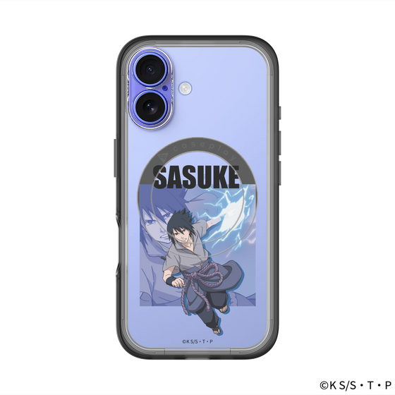 スリムプロテクションプレミアムケース with MagSafe［ NARUTO -ナルト- 疾風伝 - うちはサスケ ］