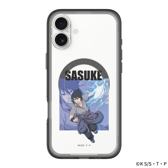 スリムプロテクションプレミアムケース with MagSafe［ NARUTO-ナルト- 疾風伝 - うちはサスケ ］
