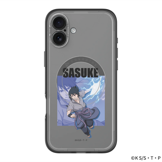 スリムプロテクションプレミアムケース with MagSafe［ NARUTO -ナルト- 疾風伝 - うちはサスケ ］