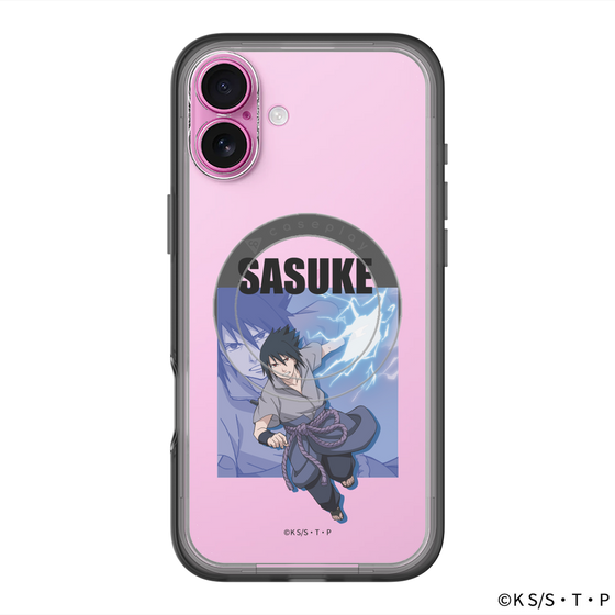 スリムプロテクションプレミアムケース with MagSafe［ NARUTO -ナルト- 疾風伝 - うちはサスケ ］