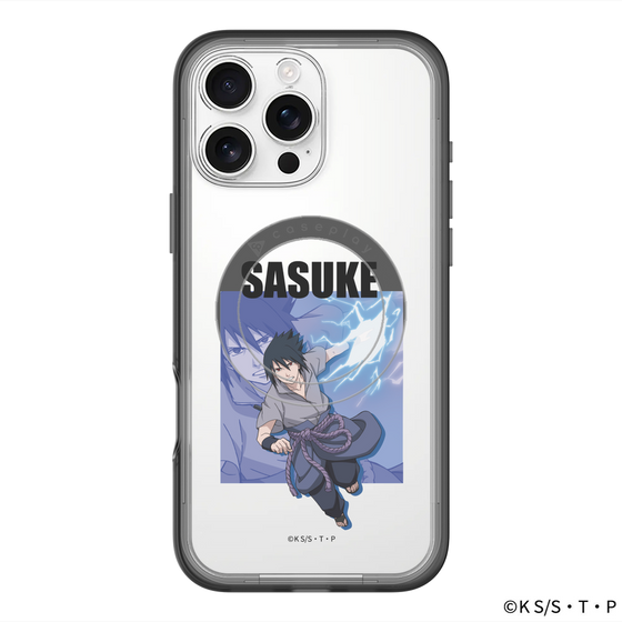 スリムプロテクションプレミアムケース with MagSafe［ NARUTO-ナルト- 疾風伝 - うちはサスケ ］