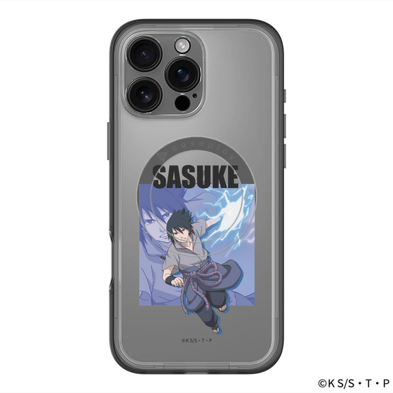 スリムプロテクションプレミアムケース with MagSafe［ NARUTO -ナルト- 疾風伝 - うちはサスケ ］