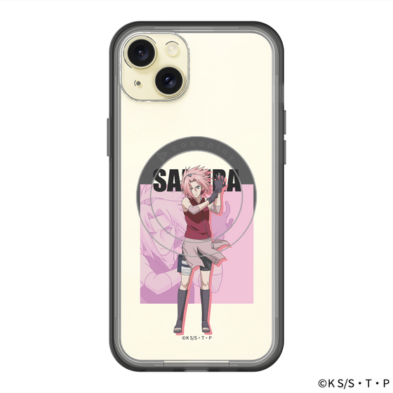 スリムプロテクションプレミアムケース with MagSafe［ NARUTO -ナルト- 疾風伝 - 春野サクラ ］