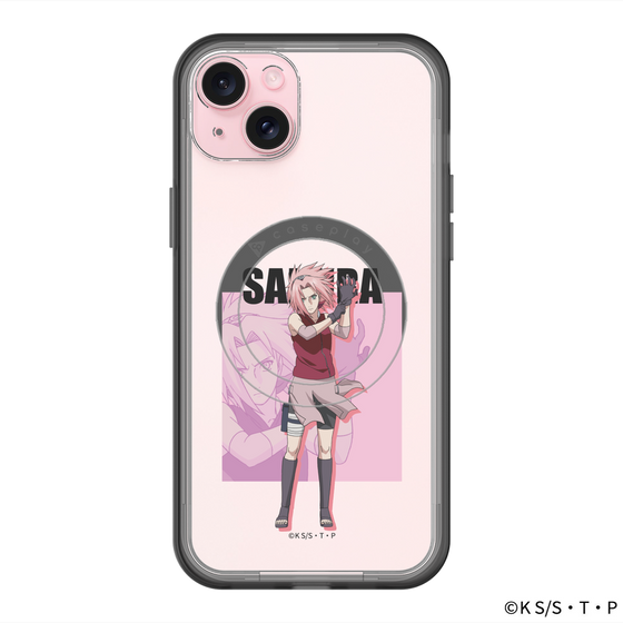 スリムプロテクションプレミアムケース with MagSafe［ NARUTO -ナルト- 疾風伝 - 春野サクラ ］