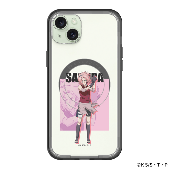 スリムプロテクションプレミアムケース with MagSafe［ NARUTO -ナルト- 疾風伝 - 春野サクラ ］