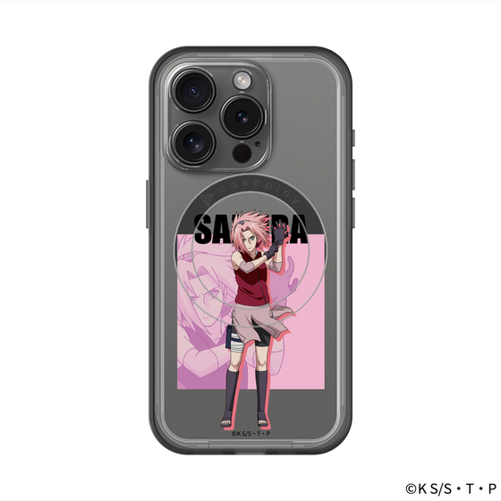 スリムプロテクションプレミアムケース with MagSafe［ NARUTO -ナルト- 疾風伝 - 春野サクラ ］