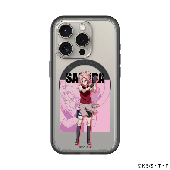 スリムプロテクションプレミアムケース with MagSafe［ NARUTO -ナルト- 疾風伝 - 春野サクラ ］