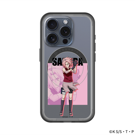 スリムプロテクションプレミアムケース with MagSafe［ NARUTO -ナルト- 疾風伝 - 春野サクラ ］