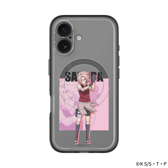 スリムプロテクションプレミアムケース with MagSafe［ NARUTO -ナルト- 疾風伝 - 春野サクラ ］