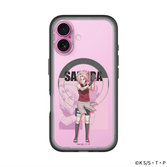 スリムプロテクションプレミアムケース with MagSafe［ NARUTO -ナルト- 疾風伝 - 春野サクラ ］