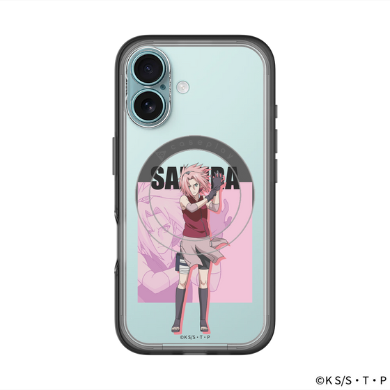 スリムプロテクションプレミアムケース with MagSafe［ NARUTO -ナルト- 疾風伝 - 春野サクラ ］