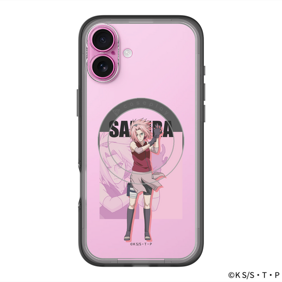 スリムプロテクションプレミアムケース with MagSafe［ NARUTO -ナルト- 疾風伝 - 春野サクラ ］