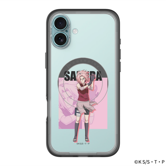 スリムプロテクションプレミアムケース with MagSafe［ NARUTO -ナルト- 疾風伝 - 春野サクラ ］