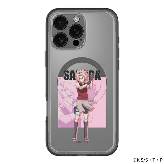 スリムプロテクションプレミアムケース with MagSafe［ NARUTO -ナルト- 疾風伝 - 春野サクラ ］