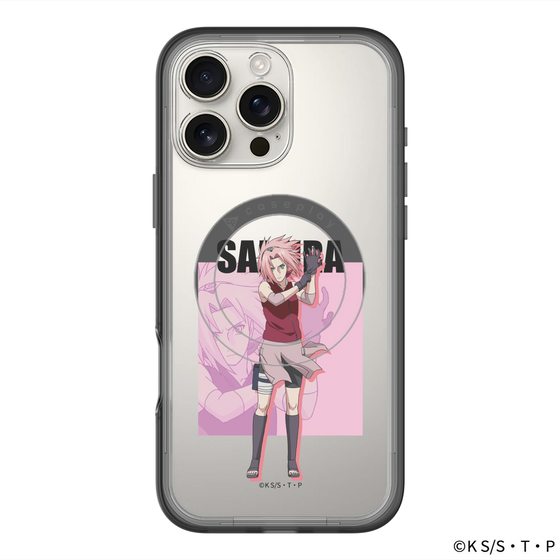 スリムプロテクションプレミアムケース with MagSafe［ NARUTO -ナルト- 疾風伝 - 春野サクラ ］