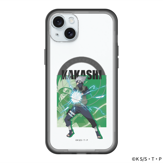 スリムプロテクションプレミアムケース with MagSafe［ NARUTO-ナルト- 疾風伝 - はたけカカシ ］