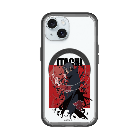 スリムプロテクションプレミアムケース with MagSafe［ NARUTO -ナルト- 疾風伝 - うちはイタチ ］