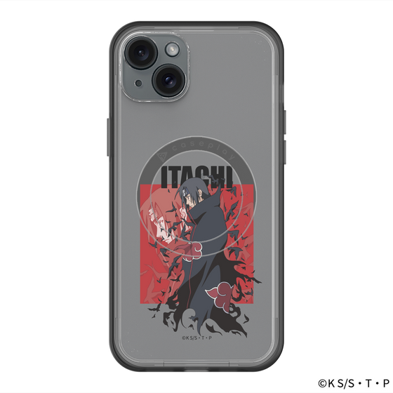 スリムプロテクションプレミアムケース with MagSafe［ NARUTO -ナルト- 疾風伝 - うちはイタチ ］