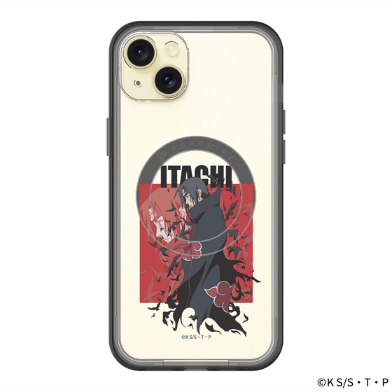 スリムプロテクションプレミアムケース with MagSafe［ NARUTO -ナルト- 疾風伝 - うちはイタチ ］