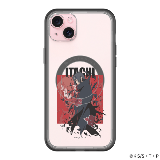 スリムプロテクションプレミアムケース with MagSafe［ NARUTO -ナルト- 疾風伝 - うちはイタチ ］