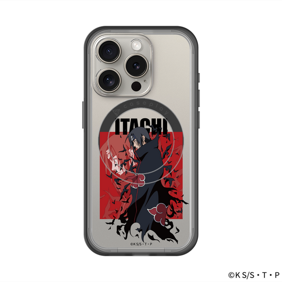 スリムプロテクションプレミアムケース with MagSafe［ NARUTO -ナルト- 疾風伝 - うちはイタチ ］