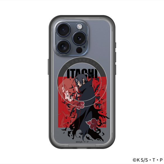 スリムプロテクションプレミアムケース with MagSafe［ NARUTO -ナルト- 疾風伝 - うちはイタチ ］