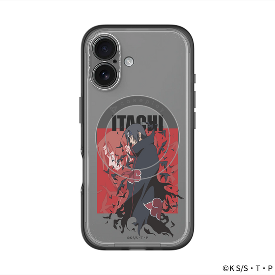 スリムプロテクションプレミアムケース with MagSafe［ NARUTO -ナルト- 疾風伝 - うちはイタチ ］