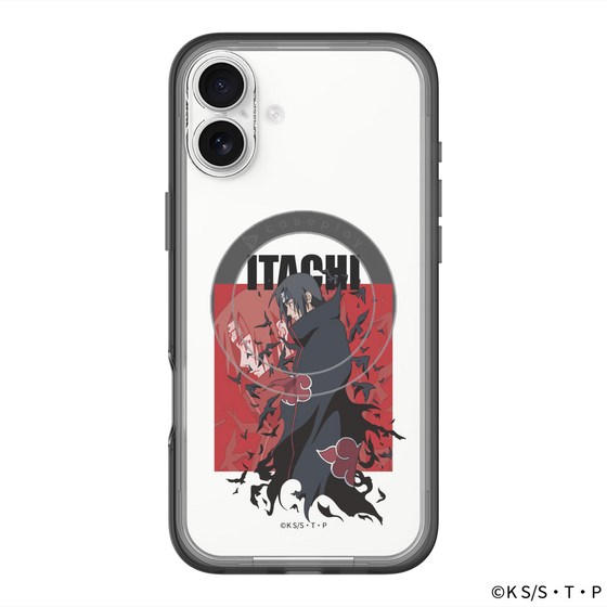 スリムプロテクションプレミアムケース with MagSafe［ NARUTO-ナルト- 疾風伝 - うちはイタチ ］