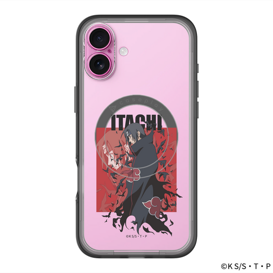 スリムプロテクションプレミアムケース with MagSafe［ NARUTO -ナルト- 疾風伝 - うちはイタチ ］