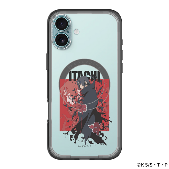 スリムプロテクションプレミアムケース with MagSafe［ NARUTO -ナルト- 疾風伝 - うちはイタチ ］