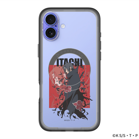スリムプロテクションプレミアムケース with MagSafe［ NARUTO -ナルト- 疾風伝 - うちはイタチ ］
